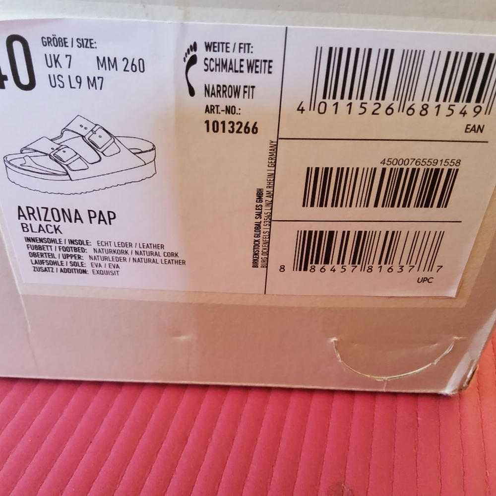 Birkenstock arizona platform